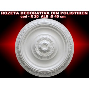 Rozeta decorativa din polistiren R-20